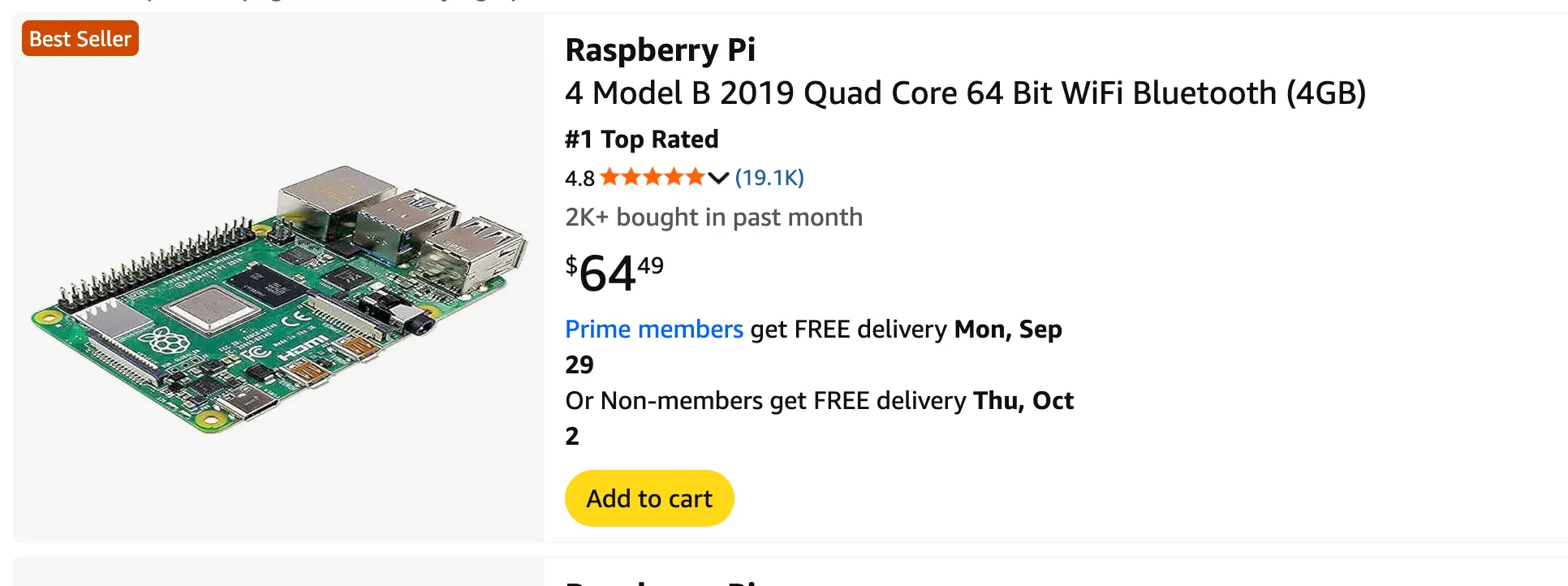 More Pi Options