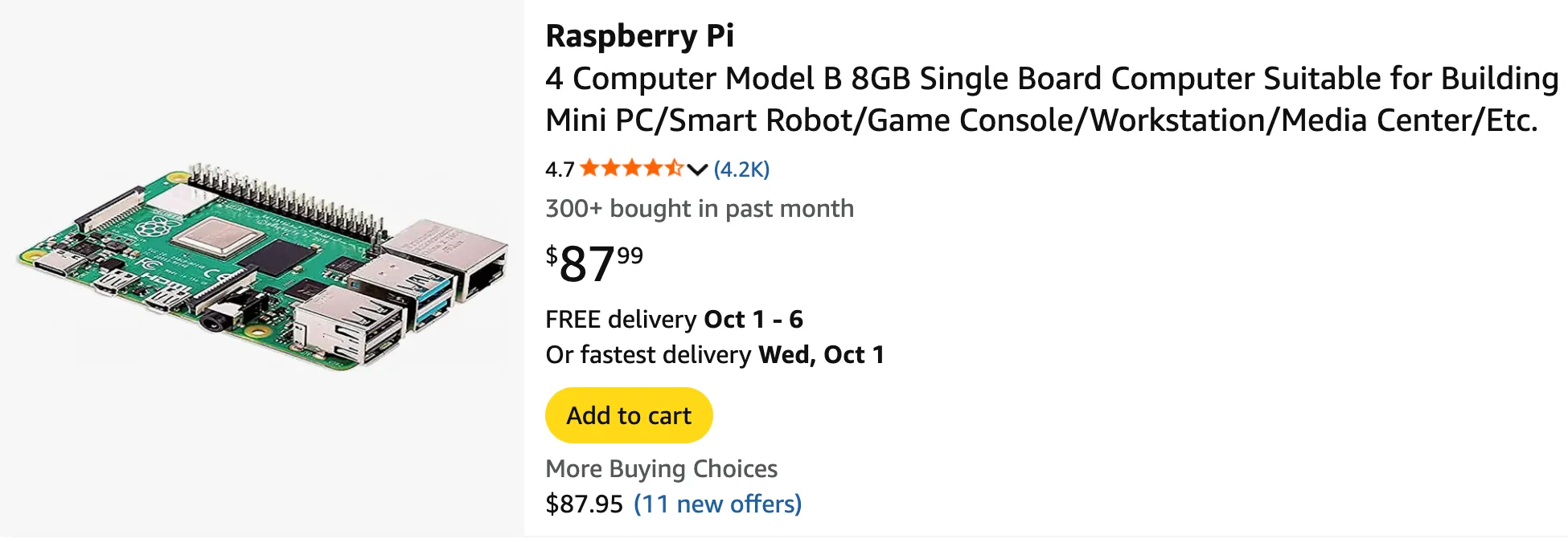 Pi Listings