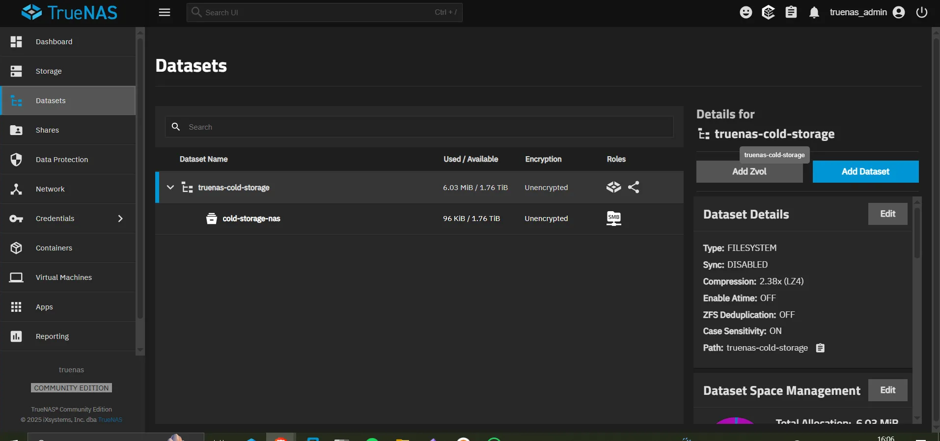 Adding dataset