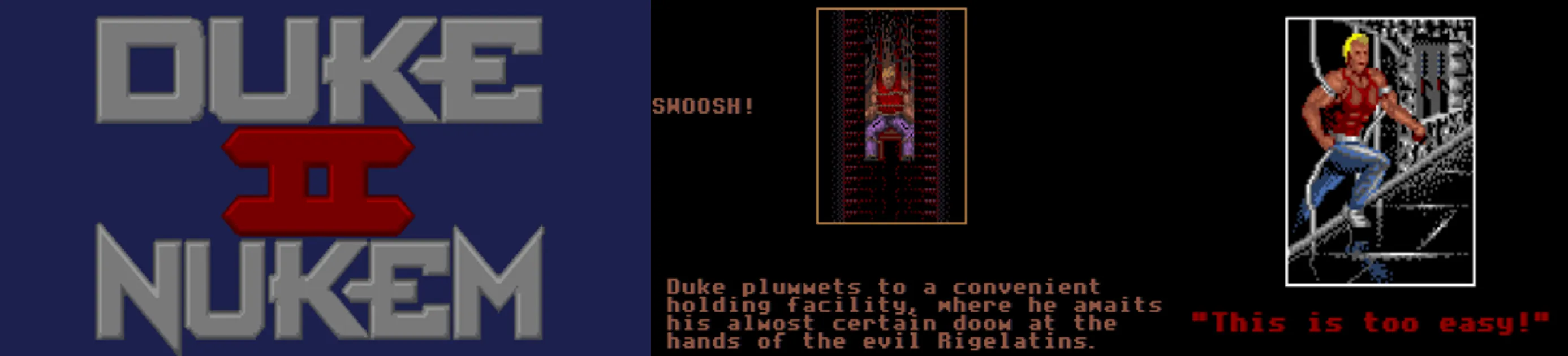 Duke Nukem II Banner